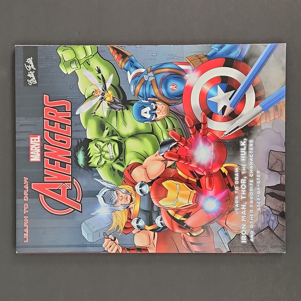 MARVEL Learn To Draw Marvel Avengers 2018 Softcover How to instructional FUN